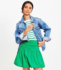 Bubble Hem Mini Skirt carousel Product Image 1