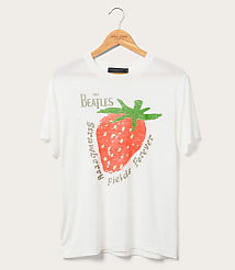 Junk Food The Beatles Strawberry Fields Forever Vintage Tissue Tee carousel Product Image 1