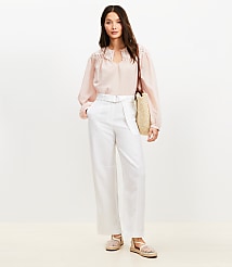 Belted Barrel Pants carousel Product Image 1