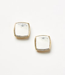 Mixed Metal Stud Earrings carousel Product Image 1