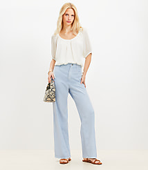 Five Pocket Straight Pants carousel Product Image 1