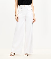 Patch Pocket Wide Leg Pants carousel Product Image 3