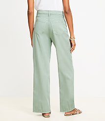 Petite Five Pocket Straight Pants carousel Product Image 2
