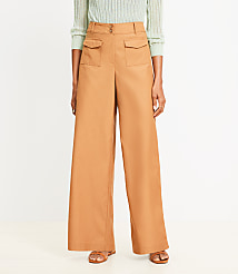Patch Pocket Wide Leg Pants carousel Product Image 2