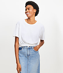 Twist Hem Tee carousel Product Image 1