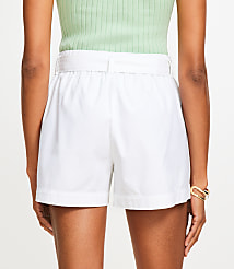 Belted Patch Pocket Shorts carousel Product Image 3