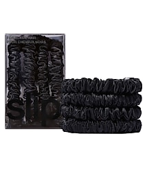 Slip Silk Black Skinny Scrunchies carousel Product Image 1