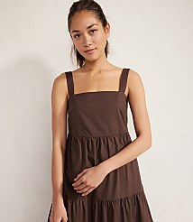 Haven Well Within Organic Cotton Poplin Midi Dress carousel Product Image 2