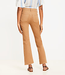 Patch Pocket Kick Crop Jeans carousel Product Image 3