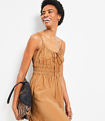 Smocked Strappy Mini Dress carousel Product Image 2