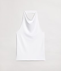Petite LOFT Versa 360 Knit Halter Top carousel Product Image 5
