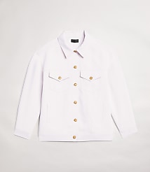 LOFT Versa Crepe Drape Trucker Jacket carousel Product Image 5