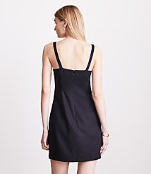Petite LOFT Versa Pure Spun Pleated Tank Mini Dress carousel Product Image 5