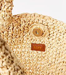 Ruffle Straw Bag carousel Product Image 2