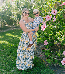 LOFT Beach Sunset Smocked Cami Maxi Pocket Dress carousel Product Image 4
