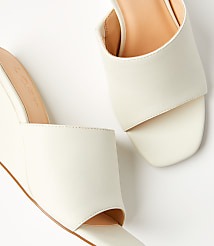 Curved Wedge Mules carousel Product Image 2