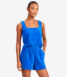 LOFT Beach Terry Shorts carousel Product Image 1