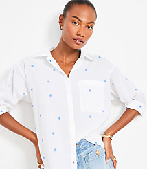 Swirl Everyday Oversized Pocket Shirt carousel Product Image 1