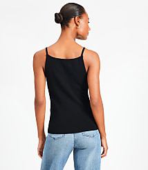 Ribbed Square Neck Sweater Tank Top carousel Product Image 3