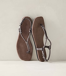 Haven Well Within Leather Double Strap Thong Sandals carousel Product Image 1