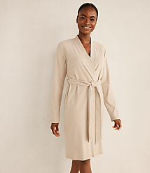 Haven Well Within Organic Cotton Rib Knit Robe carousel Product Image 1