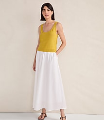 Haven Well Within Organic Cotton Linen Scoop Neck Tank carousel Product Image 2