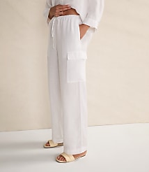 Haven Well Within Linen Cargo Pants carousel Product Image 3