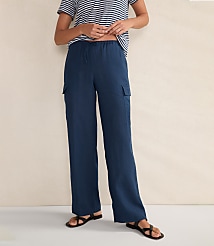 Haven Well Within Linen Cargo Pants carousel Product Image 1