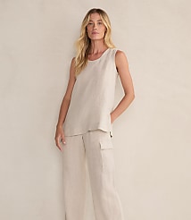 Haven Well Within Linen Scoop Neck Tunic carousel Product Image 1