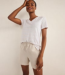 Haven Well Within Linen Shorts carousel Product Image 2