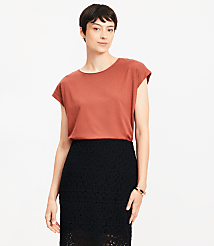 Petite Modern Wedge Tee carousel Product Image 1