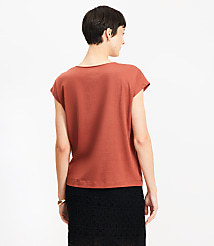 Petite Modern Wedge Tee carousel Product Image 3