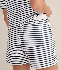 Haven Well Within Cotton Blend Textured Stripe Shorts carousel Product Image 2
