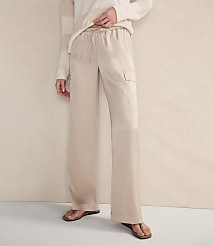 Haven Well Within Washable Silk Cargo Pants carousel Product Image 1