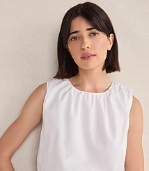 Haven Well Within Organic Cotton Poplin Bubble Top carousel Product Image 1