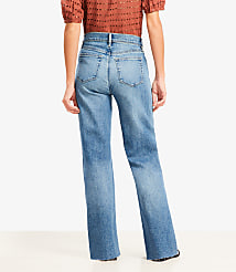 Frayed High Rise Wide Leg Jeans carousel Product Image 3