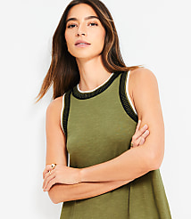 Tall Stitched Tank Mini Dress carousel Product Image 2