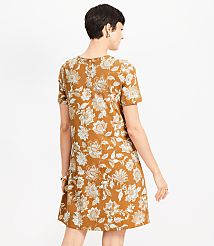 Floral Seamed Mini Dress carousel Product Image 3