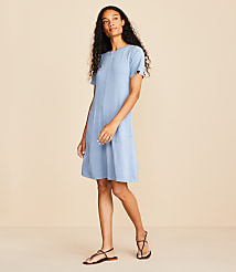 Lou & Grey Signaturesoft Mini Pocket Tee Dress carousel Product Image 1