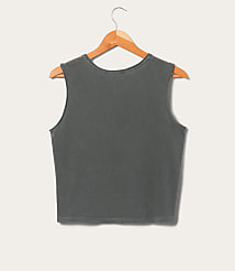 Junk Food Blondie Gold Cropped Muscle Tank carousel Product Image 2