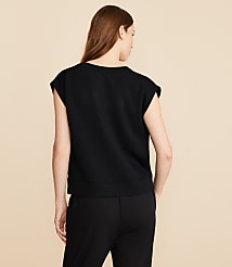 Lou & Grey Scubasoft Pleated Muscle Tee carousel Product Image 2