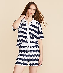 Lou & Grey Wavy Pointelle Shorts carousel Product Image 4