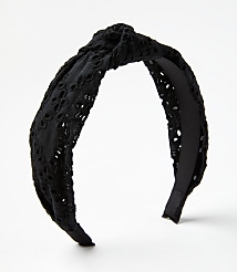 Eyelet Knot Headband carousel Product Image 1