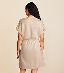 Lou & Grey Heathered Scubasoft Mini Pocket Dress carousel Product Image 2