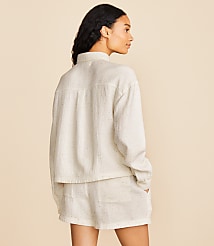 Lou & Grey Flecked Triple Cloth Pocket Shirt carousel Product Image 3