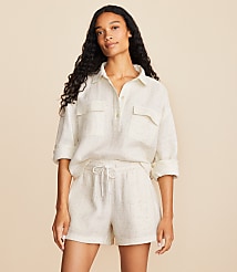 Lou & Grey Flecked Triple Cloth Pocket Shirt carousel Product Image 2