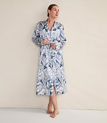 Haven Well Within Washable Silk Tie Dye Robe carousel Product Image 1