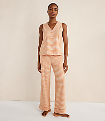 Haven Well Within Organic Cotton Jersey Striped Sleep Tank carousel Product Image 2