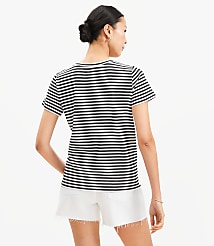 Striped Everyday Crew Tee carousel Product Image 3
