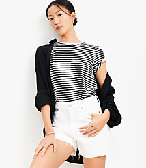 Striped Everyday Crew Tee carousel Product Image 1